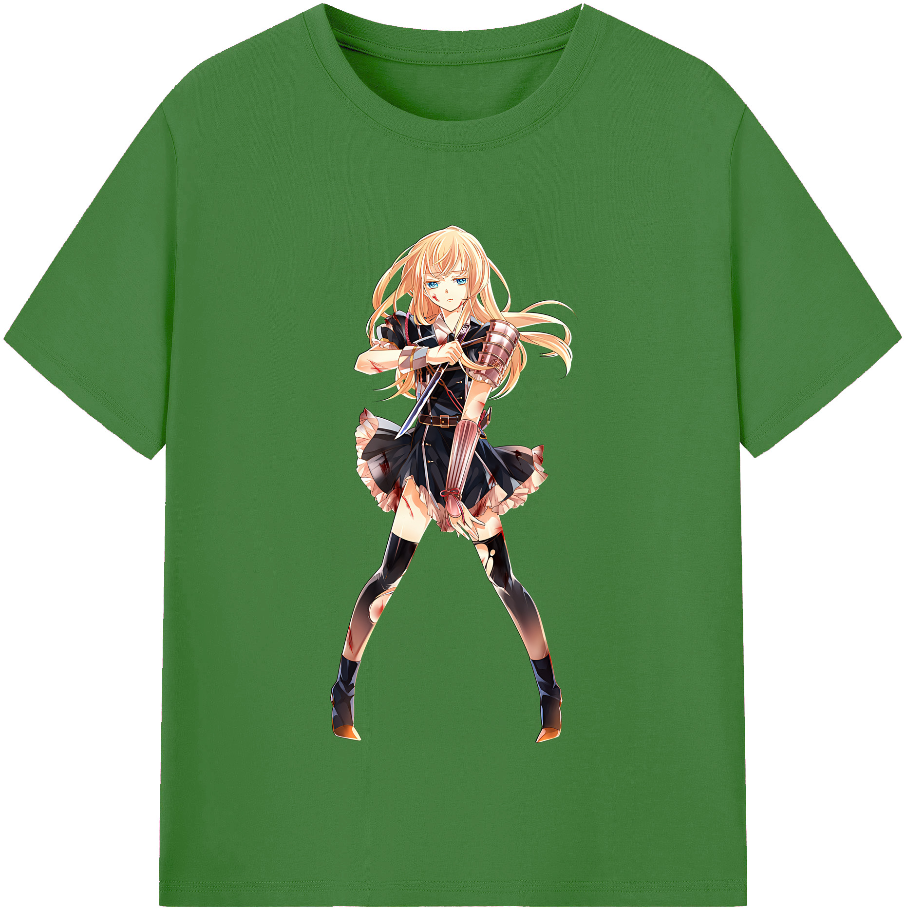 （画像用） 刀剣乱舞 Touken Ranbu レディースカジュアルプリントTシャツ（綿100％）